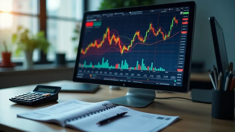 台灣金融辦公室顯示追繳保證金的股票交易螢幕