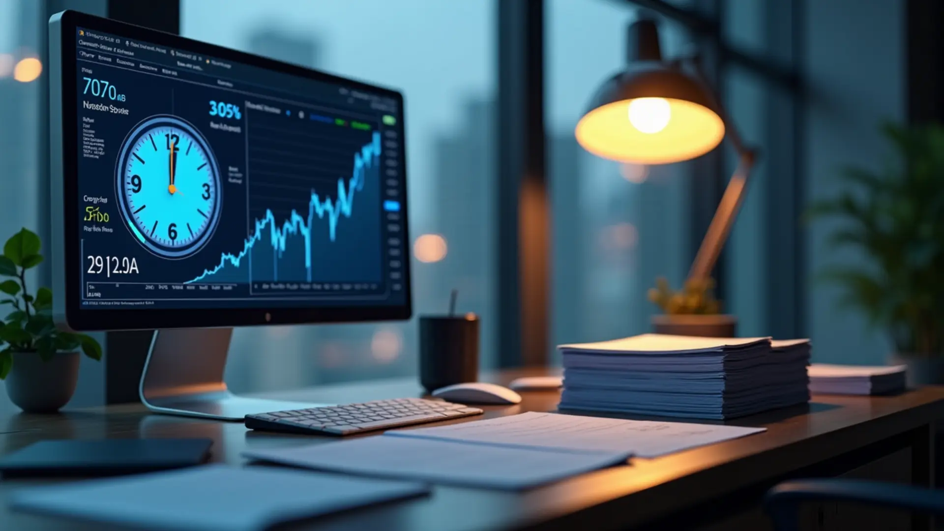 台灣投資人辦公桌顯示股票借款當天撥款文件