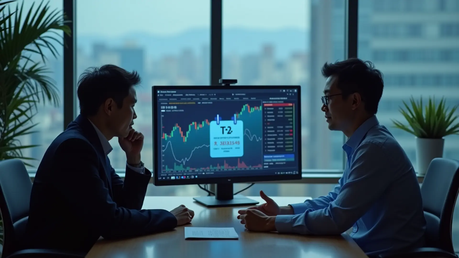 台灣投資人連假前處理股票交割款問題