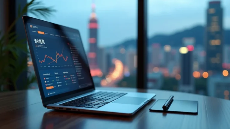 台灣線上股票借款申請介面金融專業安全