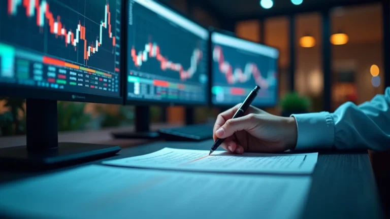 台北金融交易室顯示台積電交割款不足警示