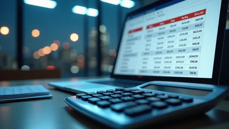 台灣金融計算器與螢幕顯示當沖手續費計算詳情