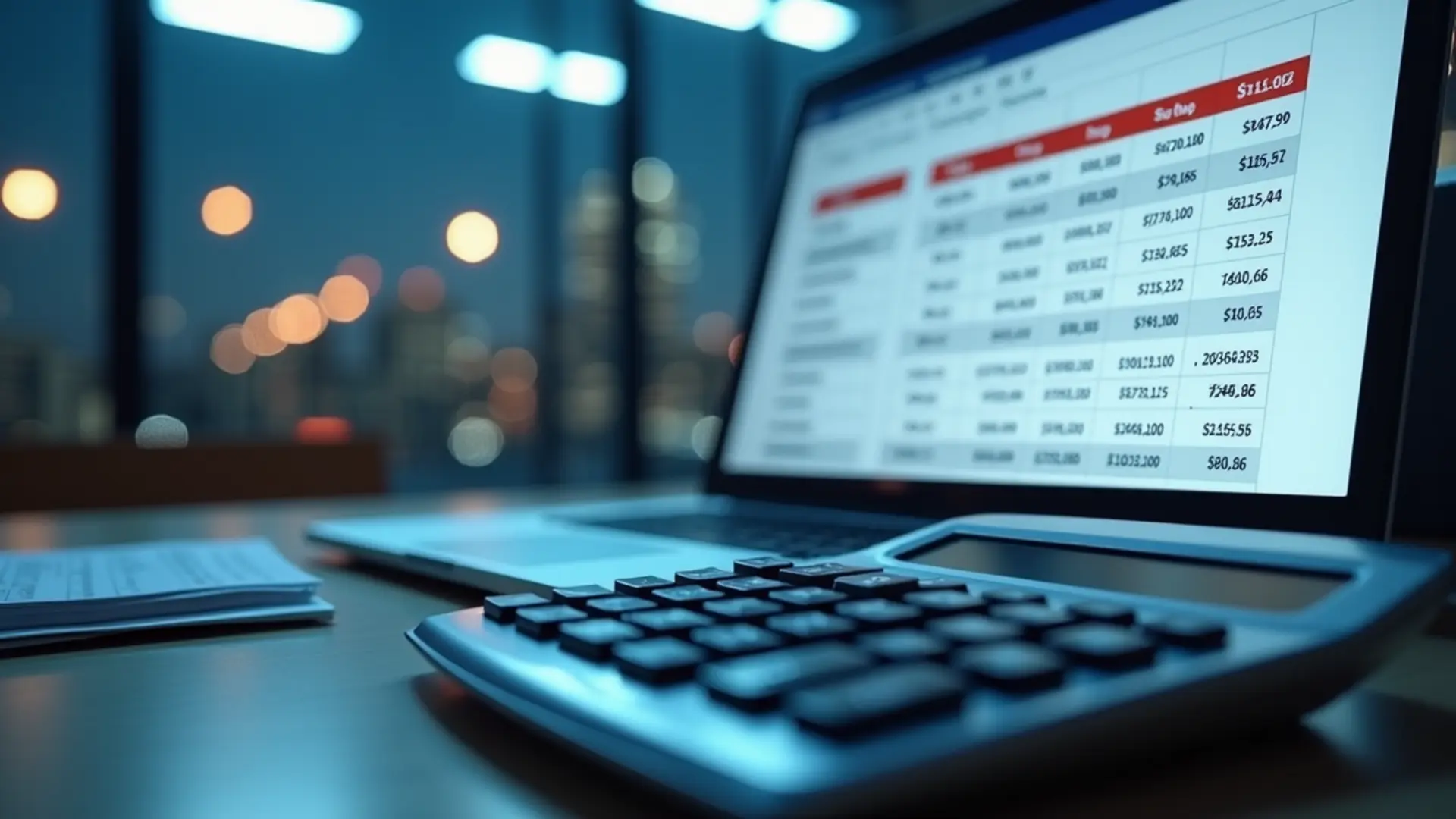 台灣金融計算器與螢幕顯示當沖手續費計算詳情